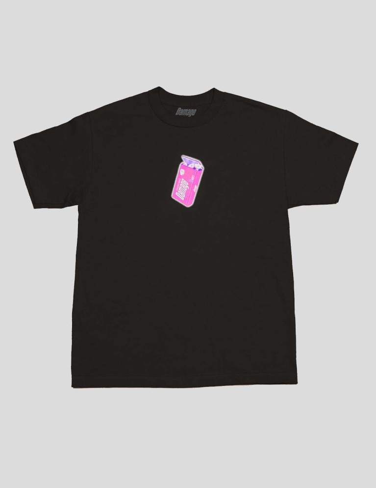 DAMAGE camicia aumentare tee nero